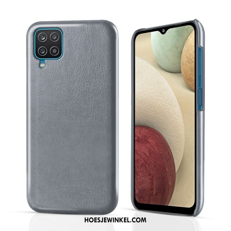 Hoesje voor Samsung Galaxy M12 / A12 Ksq Leereffect