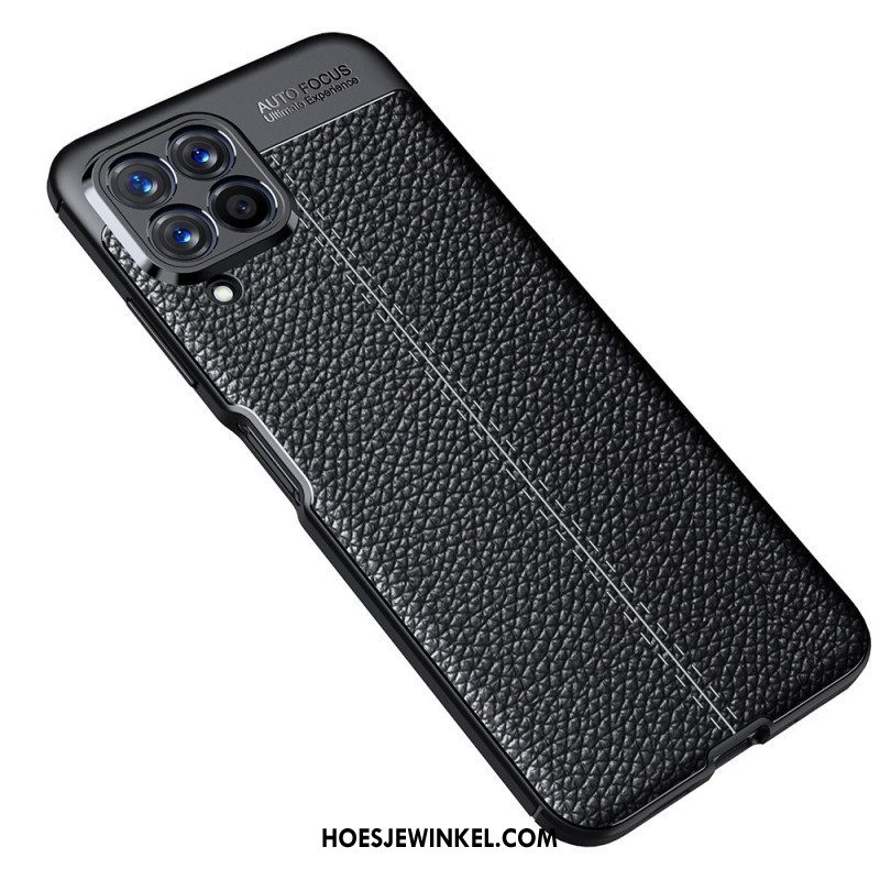 Hoesje voor Samsung Galaxy M53 5G Lychee Lederen Stijl