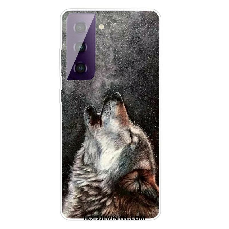 Hoesje voor Samsung Galaxy S21 FE Sublieme Wolf