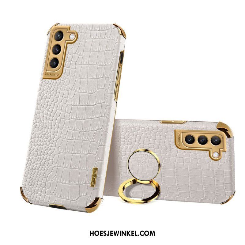 Hoesje voor Samsung Galaxy S21 Plus 5G X-case Krokodillenleer-effect