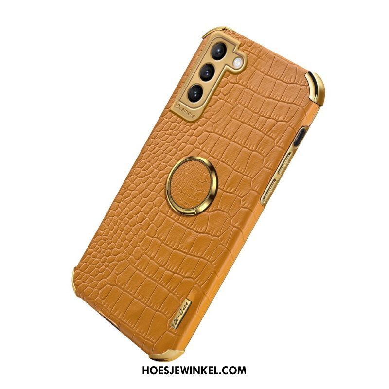 Hoesje voor Samsung Galaxy S21 Plus 5G X-case Krokodillenleer-effect