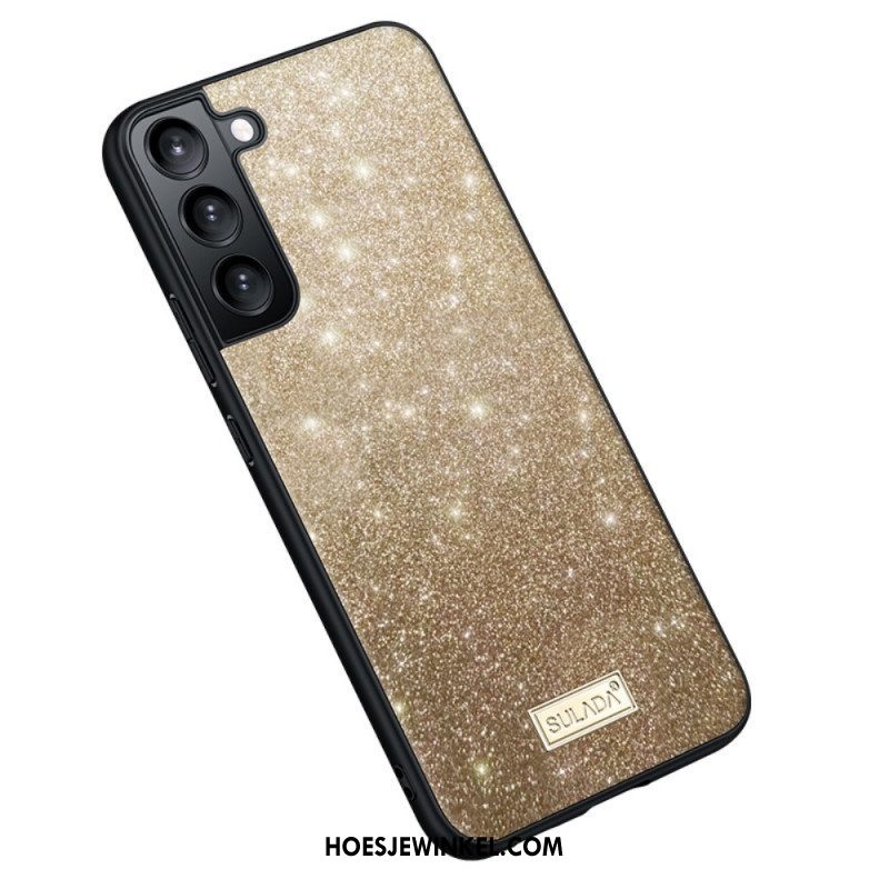 Hoesje voor Samsung Galaxy S22 5G Sulada-pailletten