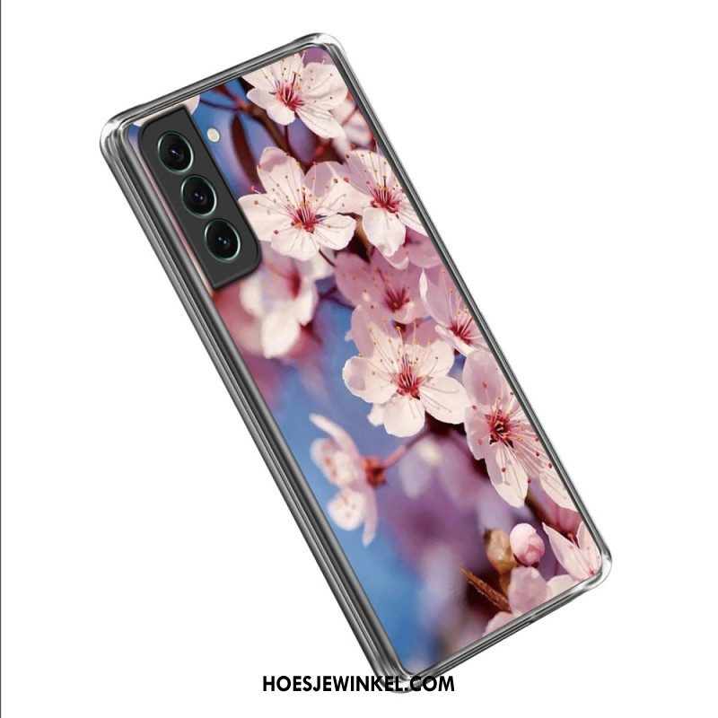 Hoesje voor Samsung Galaxy S23 5G Bloemen Siliconen