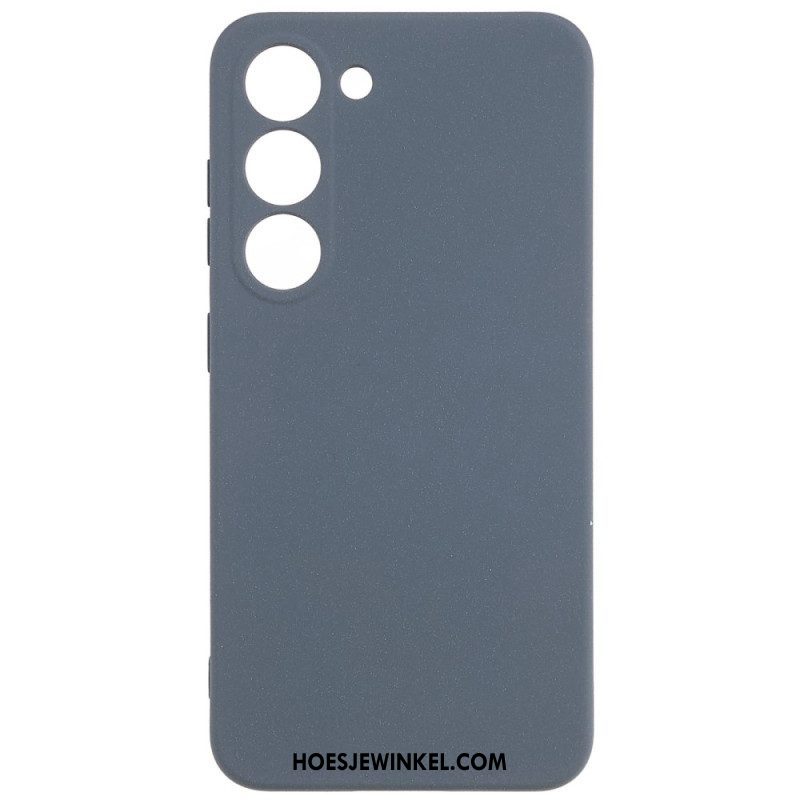 Hoesje voor Samsung Galaxy S23 5G Flexibele Siliconen Mat