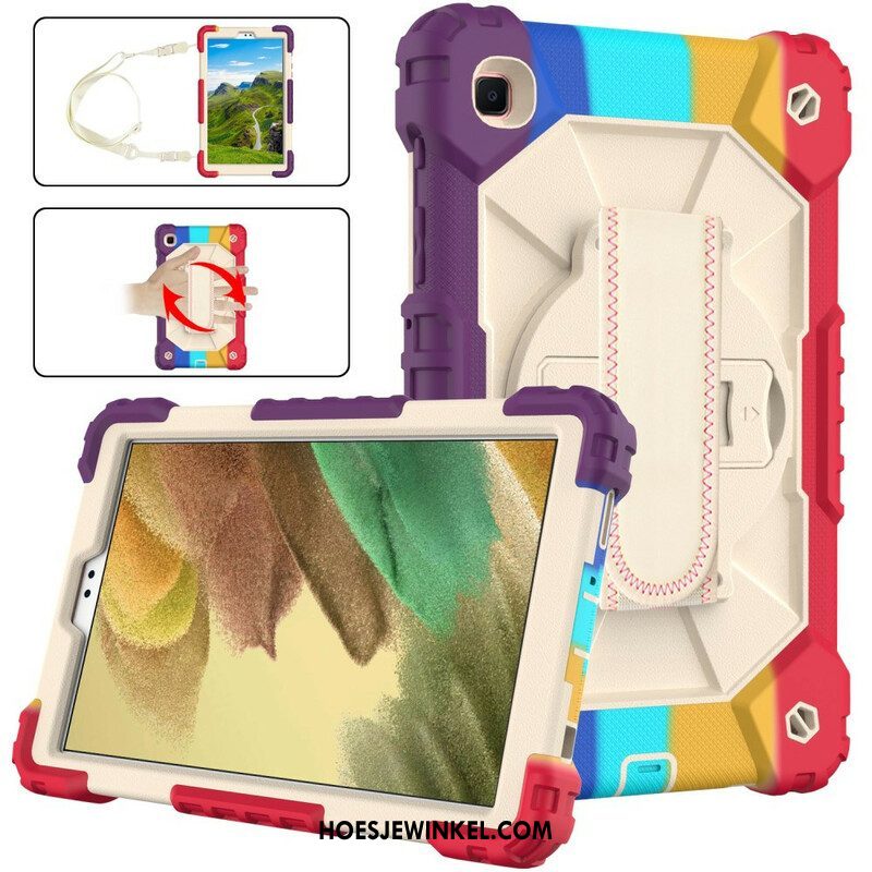 Hoesje voor Samsung Galaxy Tab A7 Lite Multifunctionele Camouflage