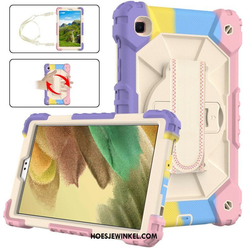Hoesje voor Samsung Galaxy Tab A7 Lite Multifunctionele Camouflage