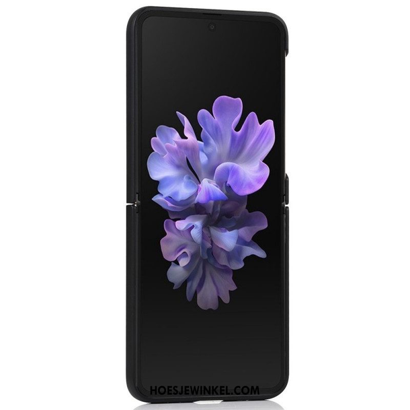 Hoesje voor Samsung Galaxy Z Flip 3 5G Folio-hoesje Mat Met Standaard