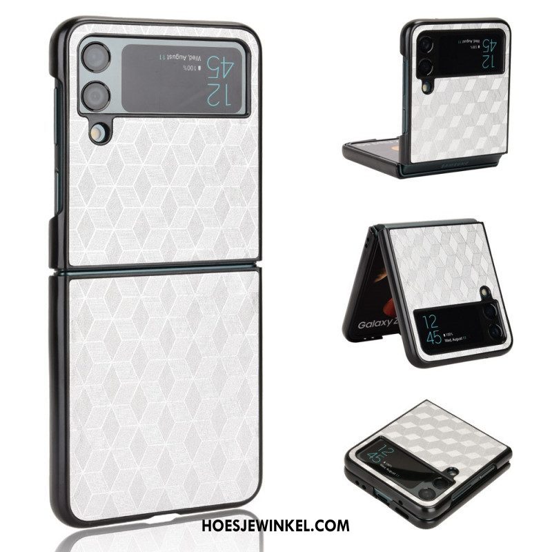 Hoesje voor Samsung Galaxy Z Flip 4 Folio-hoesje 3d-effect