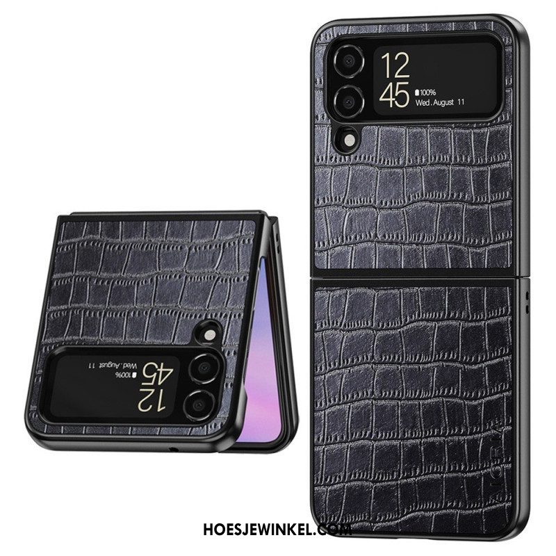 Hoesje voor Samsung Galaxy Z Flip 4 Folio-hoesje Aioria Krokodil