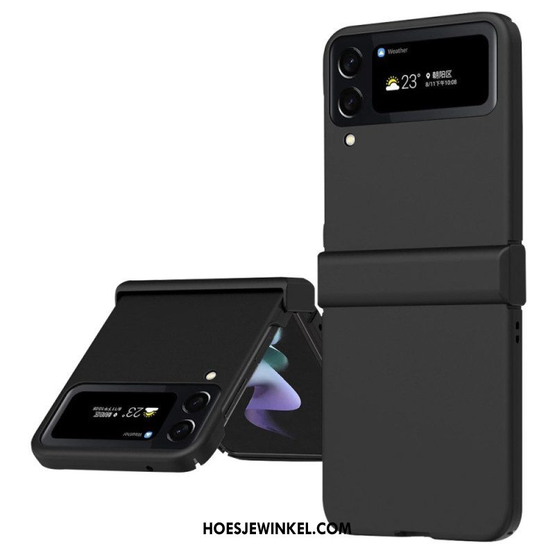 Hoesje voor Samsung Galaxy Z Flip 4 Folio-hoesje Klassiek Mat