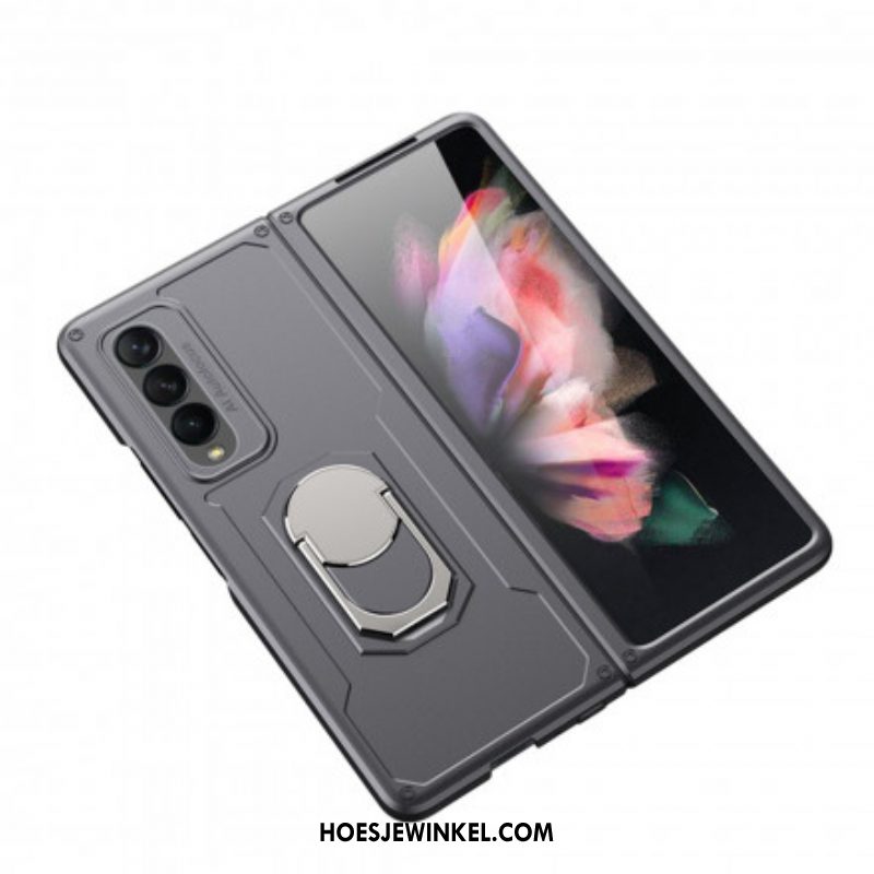 Hoesje voor Samsung Galaxy Z Fold 3 5G Hybride Met Ring-support Gkk