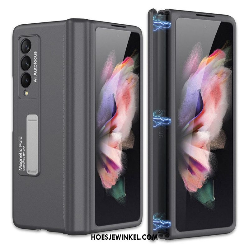 Hoesje voor Samsung Galaxy Z Fold 3 5G Stijve Kunststof Steun Gkk