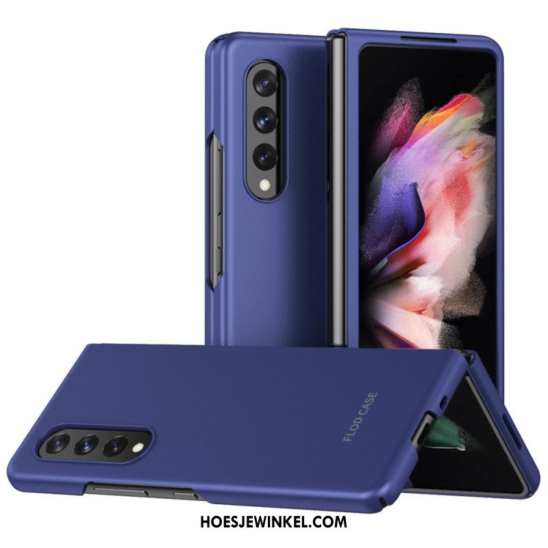 Hoesje voor Samsung Galaxy Z Fold 4 Metalen Flod-koffer