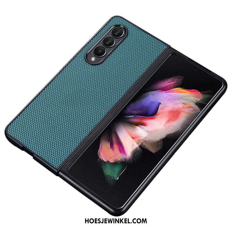 Hoesje voor Samsung Galaxy Z Fold 4 Zakelijk Resistent Kunstleer