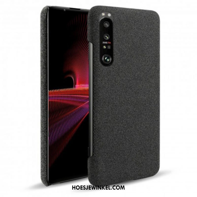 Hoesje voor Sony Xperia 1 III Textuurstof Ksq