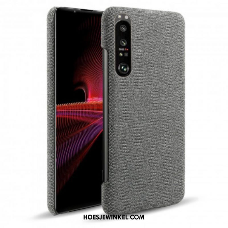 Hoesje voor Sony Xperia 1 III Textuurstof Ksq