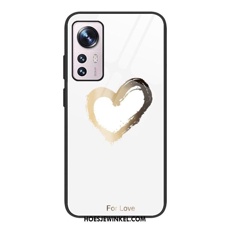 Hoesje voor Xiaomi 12 / 12X Hart Van Gehard Glas