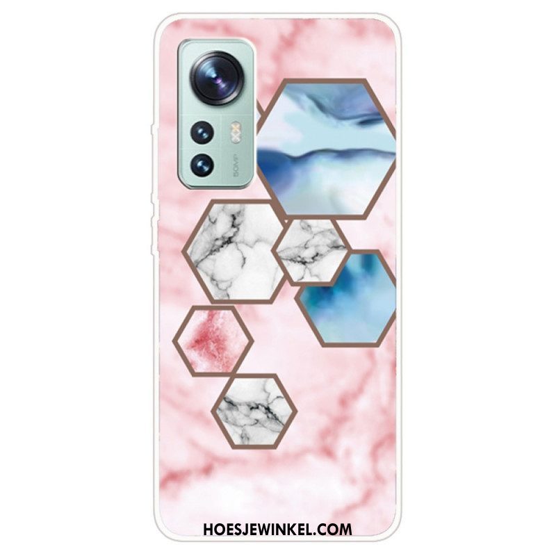 Hoesje voor Xiaomi 12 / 12X Marmeren Stijl