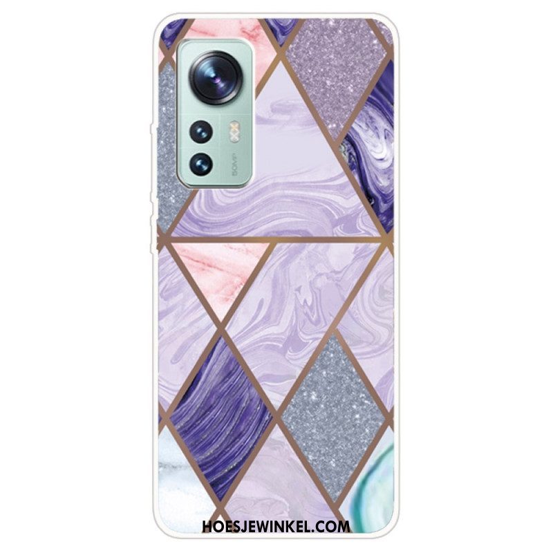 Hoesje voor Xiaomi 12 / 12X Marmeren Stijl