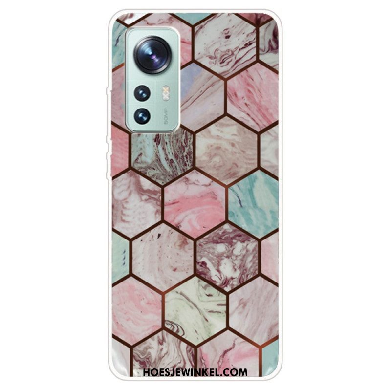 Hoesje voor Xiaomi 12 / 12X Marmeren Stijl