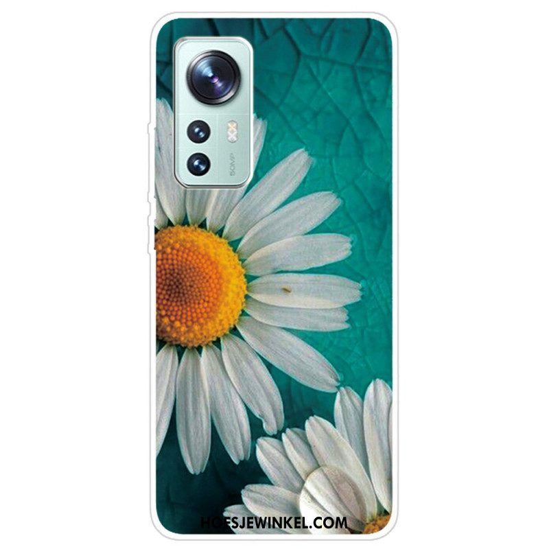 Hoesje voor Xiaomi 12 Pro Bloemen Siliconen