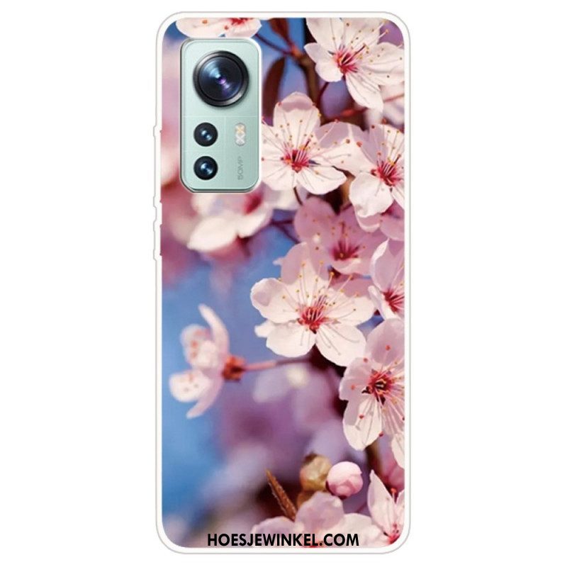 Hoesje voor Xiaomi 12 Pro Bloemen Siliconen