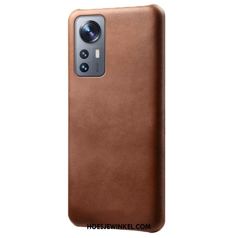 Hoesje voor Xiaomi 12 Pro Leer-effect