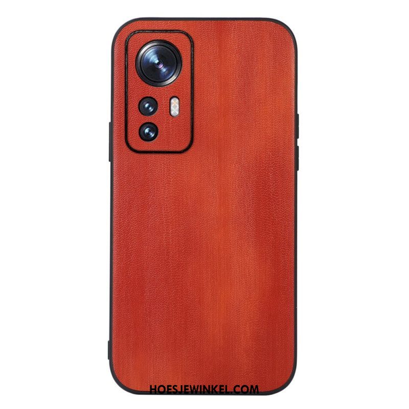 Hoesje voor Xiaomi 12 Pro Leren Styling