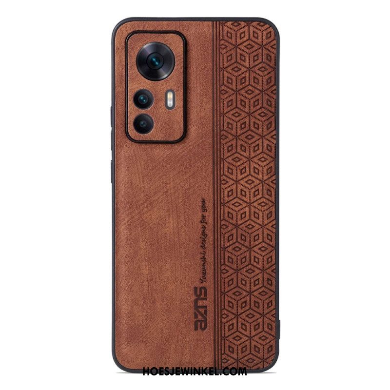 Hoesje voor Xiaomi 12T / 12T Pro Azns Ledereffect