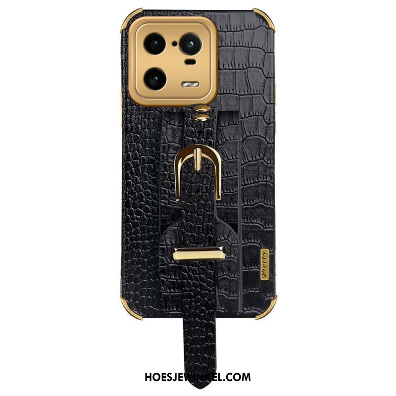 Hoesje voor Xiaomi 13 Pro Croco Band