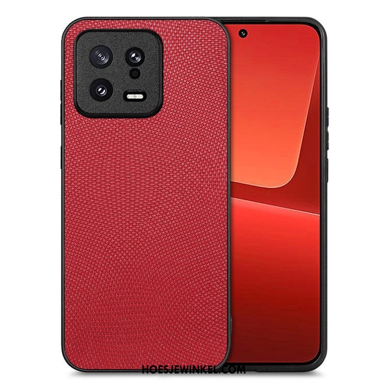 Hoesje voor Xiaomi 13 Stijl Leer Kleur