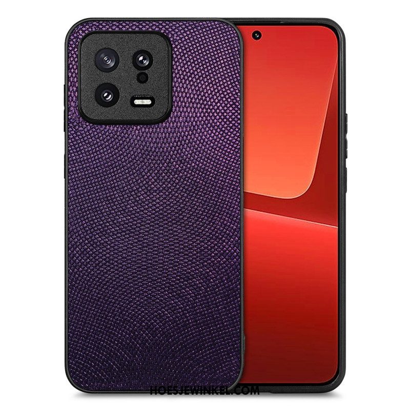 Hoesje voor Xiaomi 13 Stijl Leer Kleur