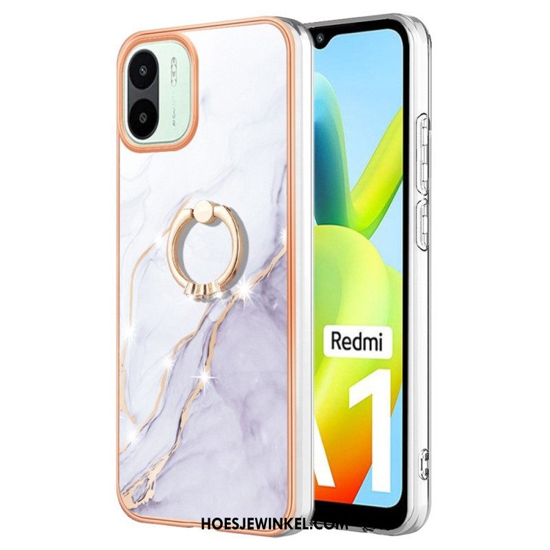 Hoesje voor Xiaomi Redmi A1 Marmer Met Ringsteun