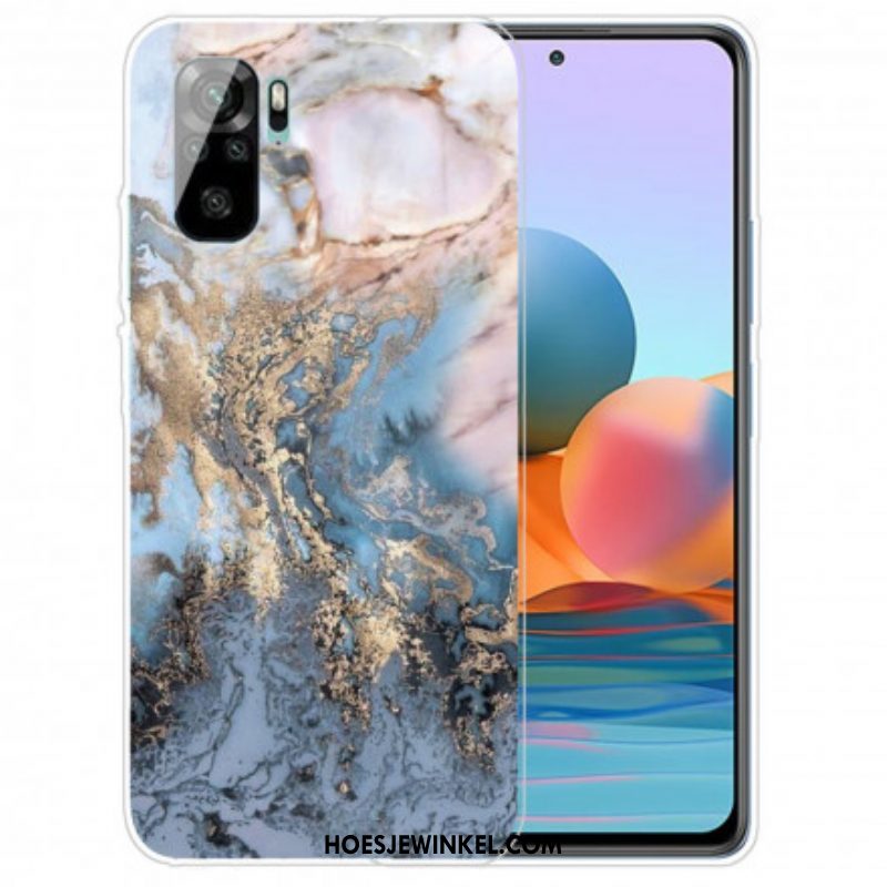 Hoesje voor Xiaomi Redmi Note 10 / 10S Marmeren Patroon