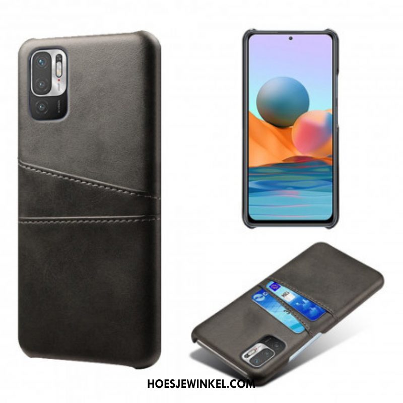 Hoesje voor Xiaomi Redmi Note 10 5G Dubbele Kaarthouder Ksq