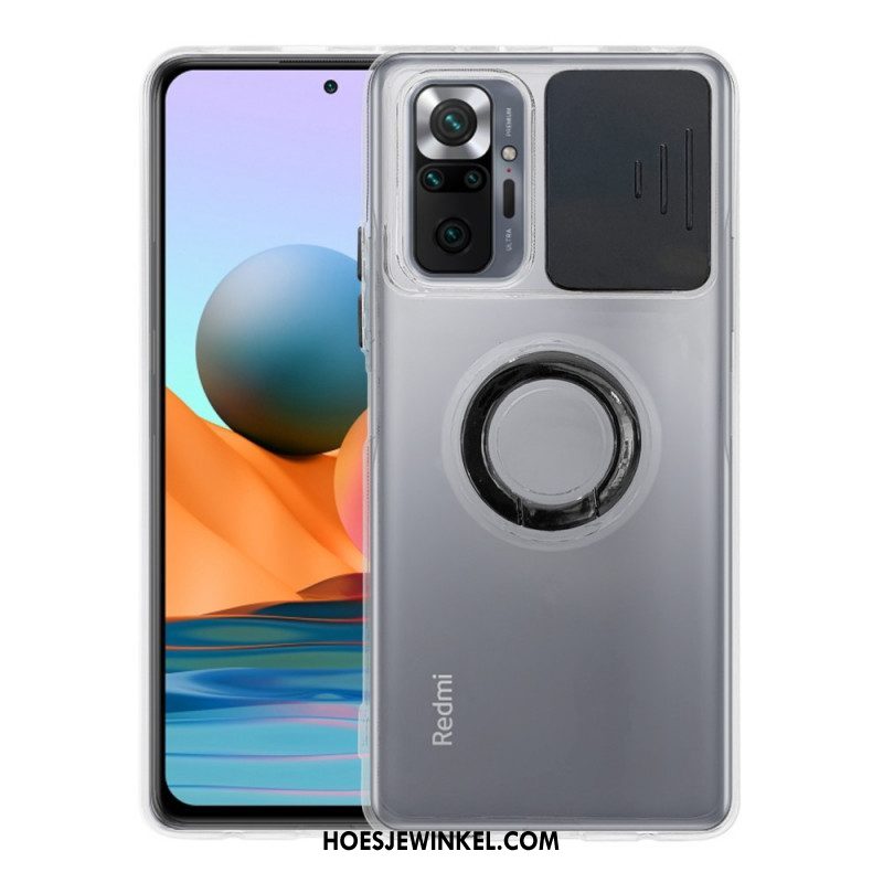 Hoesje voor Xiaomi Redmi Note 10 Pro Camerahoes Met Standaard