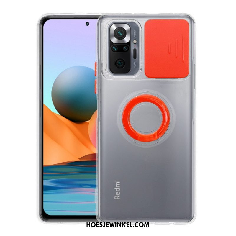 Hoesje voor Xiaomi Redmi Note 10 Pro Camerahoes Met Standaard