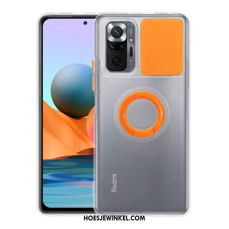 Hoesje voor Xiaomi Redmi Note 10 Pro Camerahoes Met Standaard