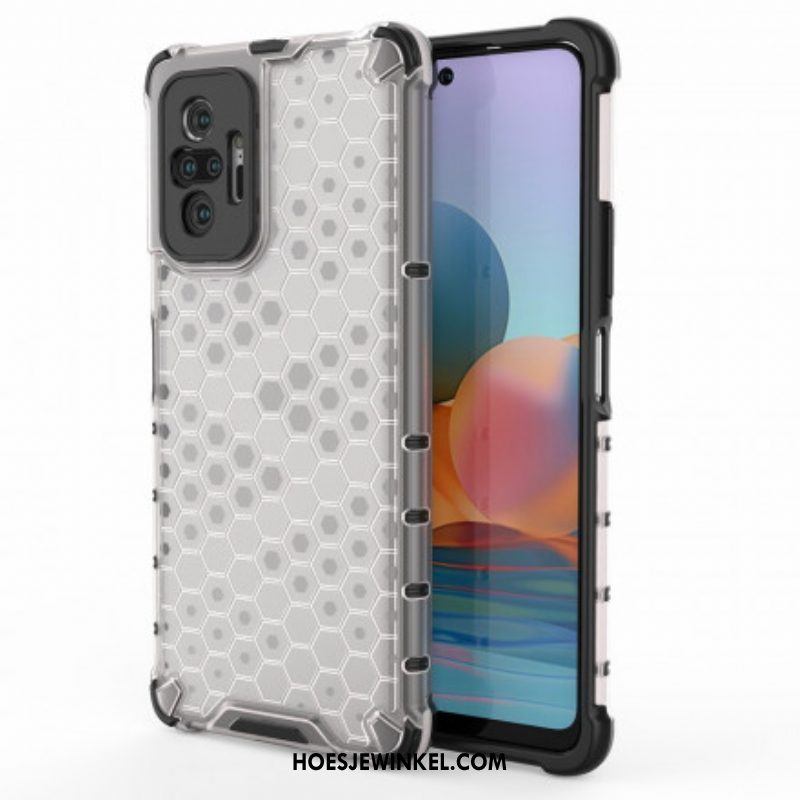 Hoesje voor Xiaomi Redmi Note 10 Pro Honingraatstijl