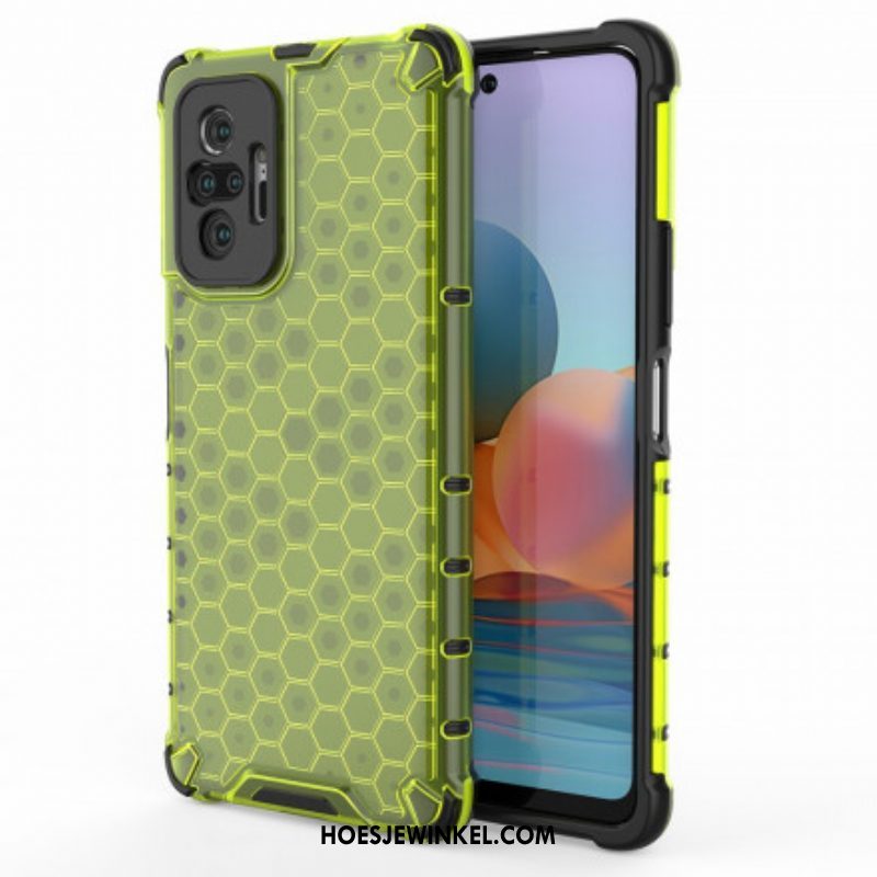 Hoesje voor Xiaomi Redmi Note 10 Pro Honingraatstijl