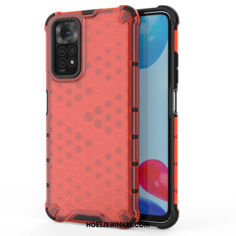 Hoesje voor Xiaomi Redmi Note 11 / 11S Honingraatstijl