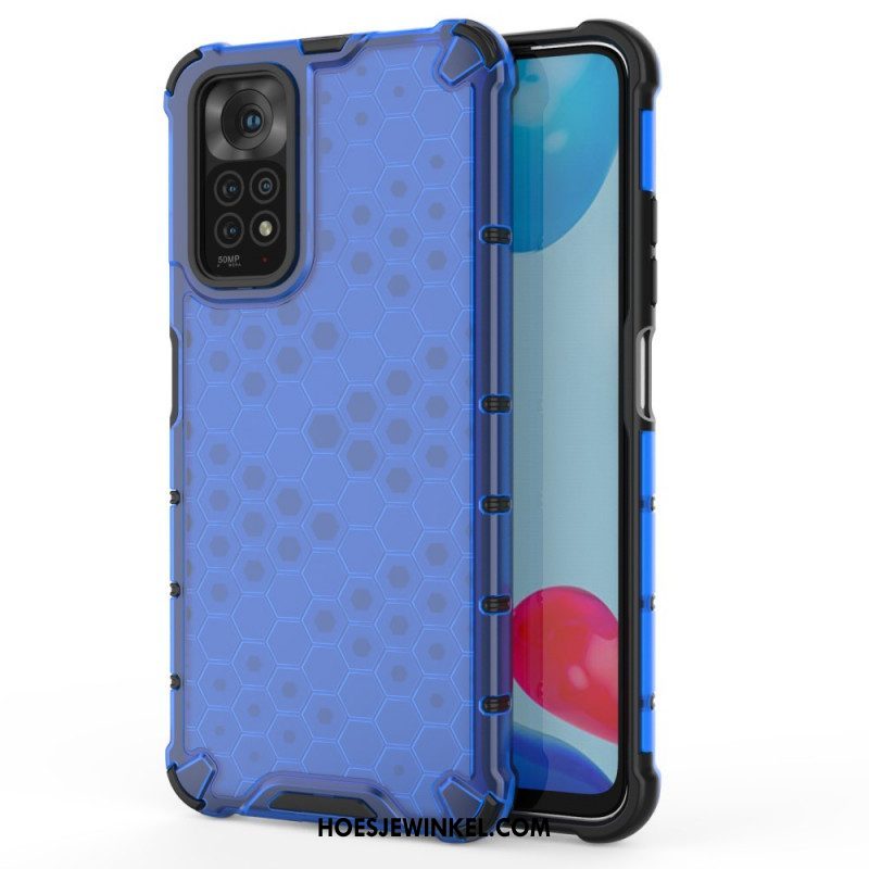 Hoesje voor Xiaomi Redmi Note 11 / 11S Honingraatstijl