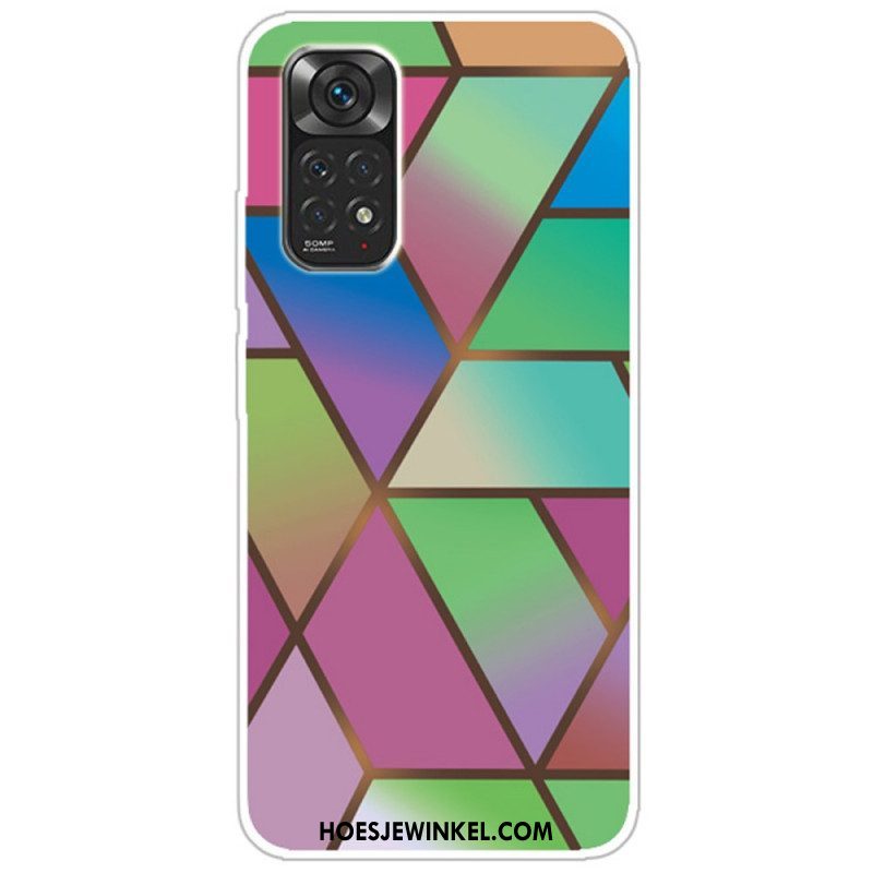 Hoesje voor Xiaomi Redmi Note 11 / 11S Marmeren Figuren