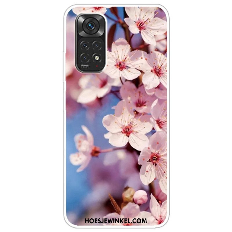 Hoesje voor Xiaomi Redmi Note 11 / 11S Realistische Bloemen