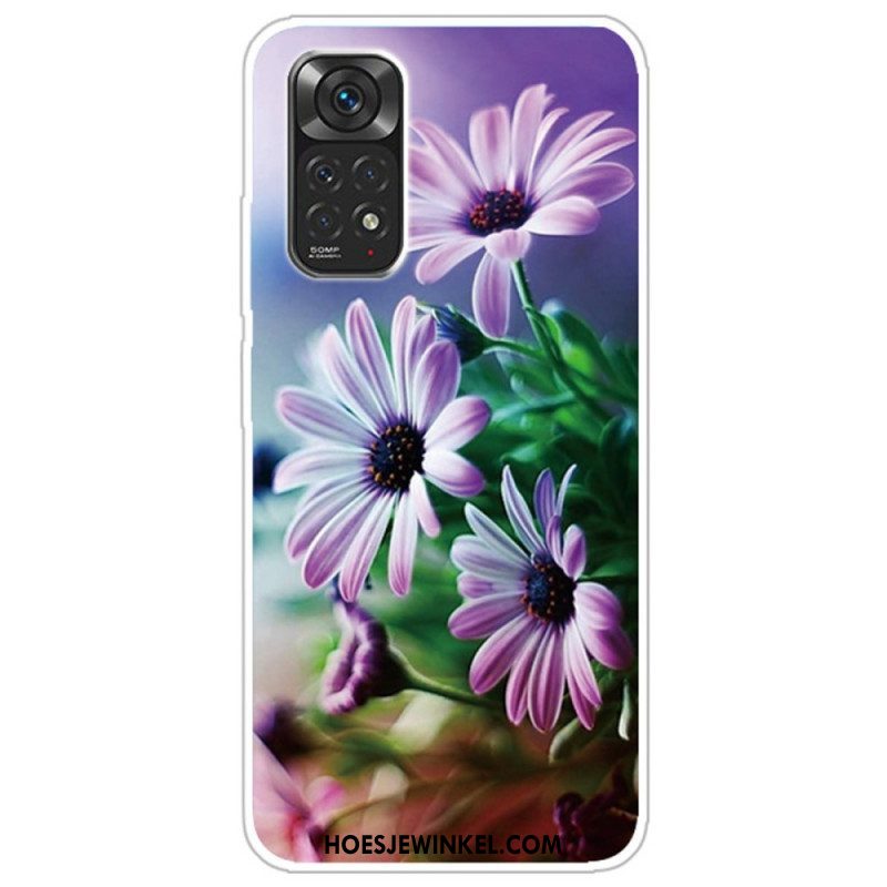 Hoesje voor Xiaomi Redmi Note 11 / 11S Realistische Bloemen