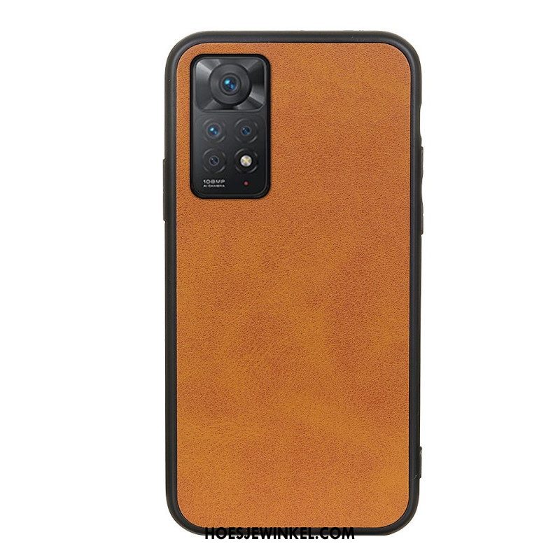 Hoesje voor Xiaomi Redmi Note 11 Pro / 11 Pro 5G Leer-effect