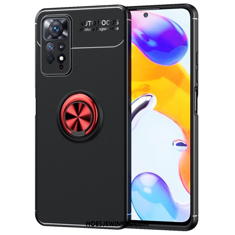 Hoesje voor Xiaomi Redmi Note 11 Pro / 11 Pro 5G Roterende Ring