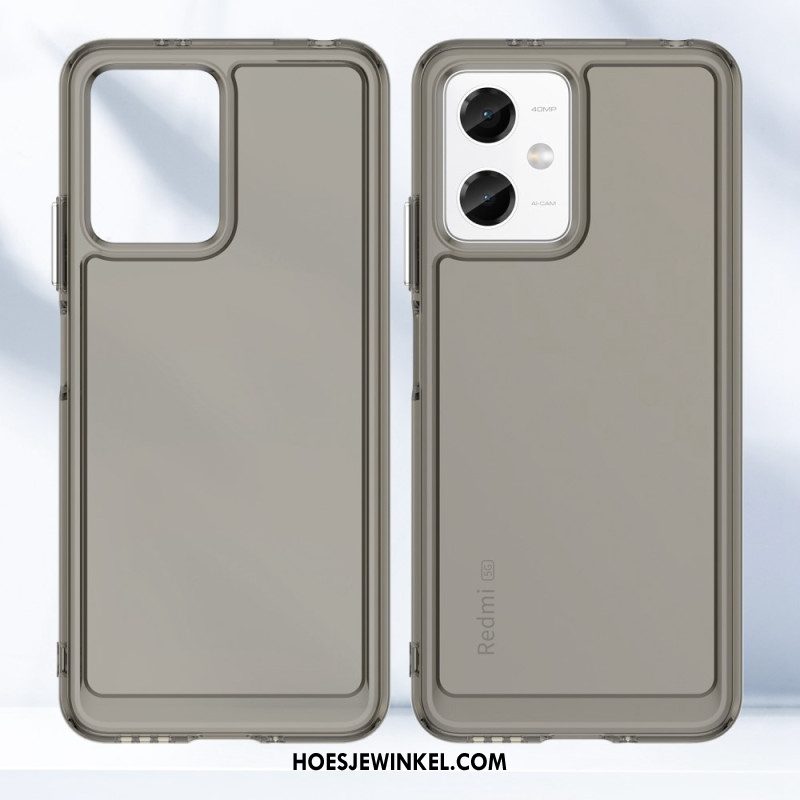 Hoesje voor Xiaomi Redmi Note 12 5G Transparante Candy-serie