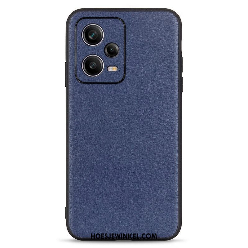 Hoesje voor Xiaomi Redmi Note 12 Pro Echt Leer