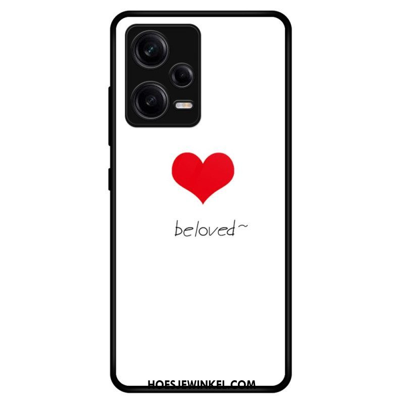 Hoesje voor Xiaomi Redmi Note 12 Pro Hart Van Gehard Glas